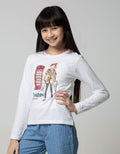 LS T-SHIRT GIRLS LON