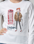 LS T-SHIRT GIRLS LON