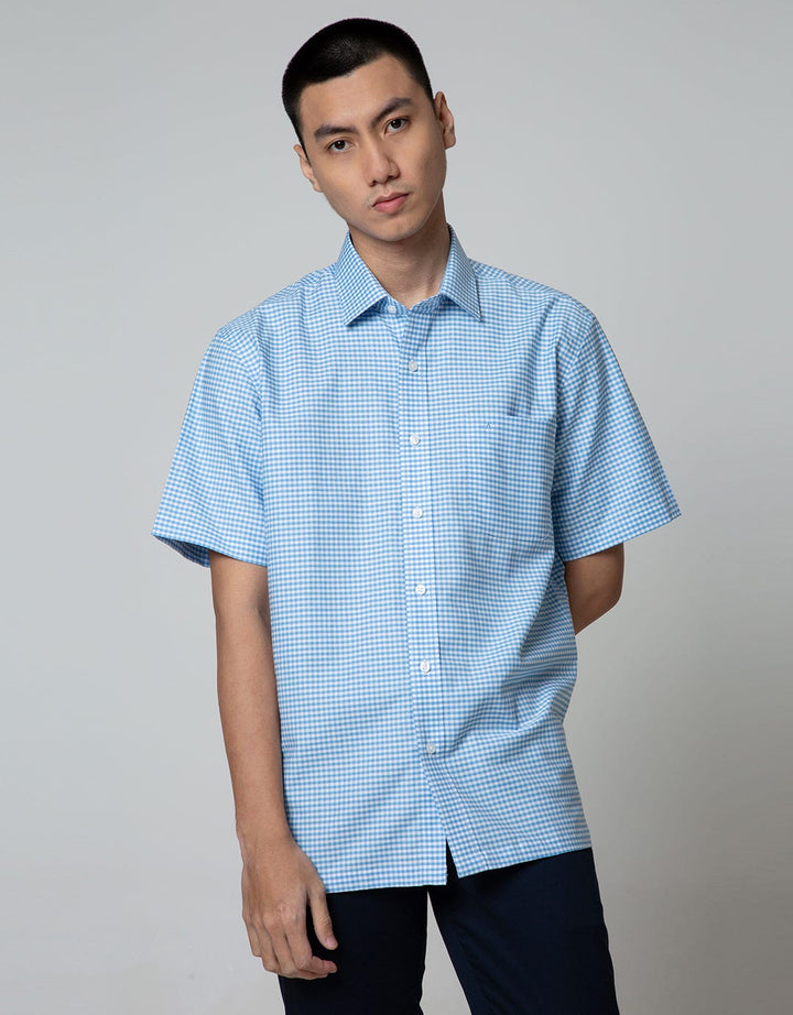 SS SHIRT CHECK GINGH