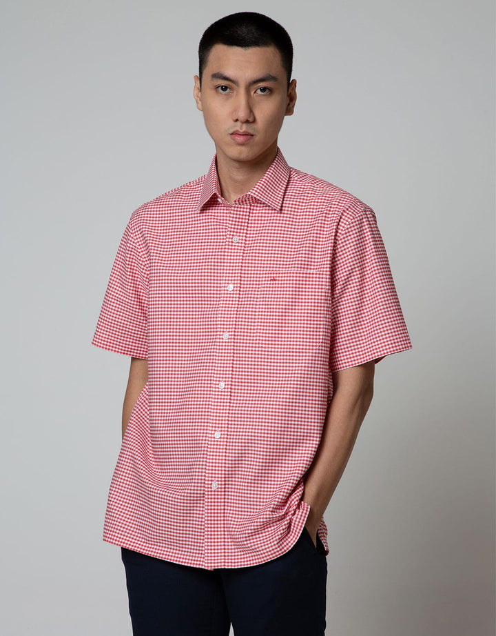 SS SHIRT CHECK GINGH