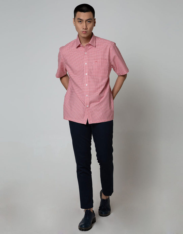 SS SHIRT CHECK GINGH