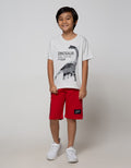 Nevada Crop Knit Celana Pendek Anak Laki-Laki