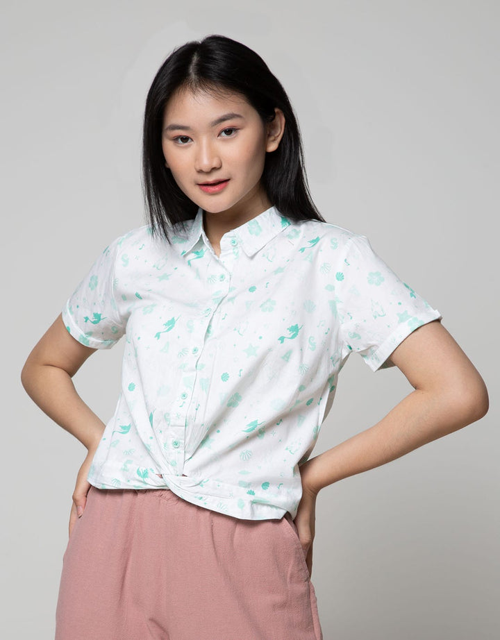 SS SHIRT TOP WOVEN