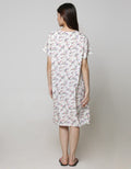 St. Yves Short Sleeve Midi Dress Soft Periwinkle