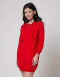 LS MIDI DRESS NS COS