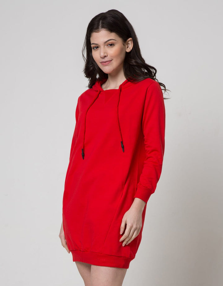 LS MIDI DRESS NS COS