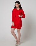 LS MIDI DRESS NS COS
