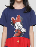 Disney Minnie Ribbon Midi Dress for Girls