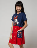 Disney Minnie Ribbon Midi Dress for Girls