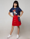 Disney Minnie Ribbon Midi Dress for Girls