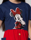 Disney Minnie Ribbon Midi Dress for Girls