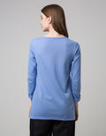 LS T-SHIRT V BUTTONS