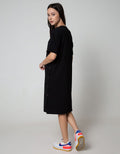 SS MIDI DRESS BUTTON