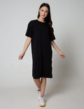 SS MIDI DRESS BUTTON