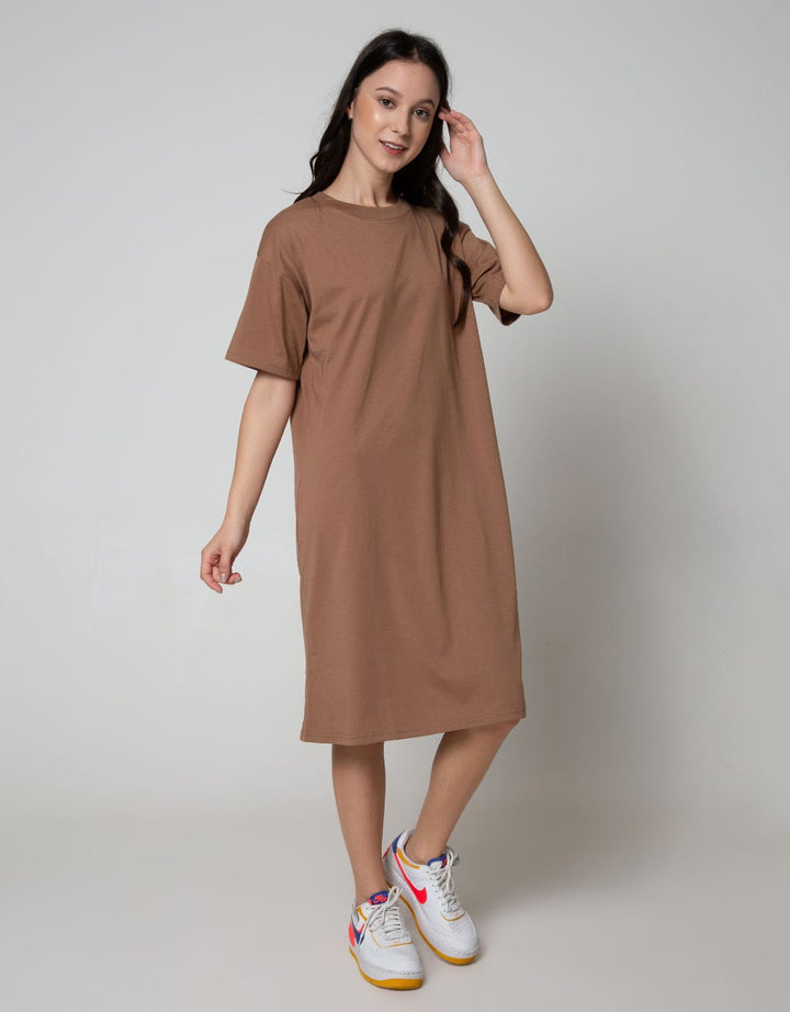 SS MIDI DRESS BUTTON