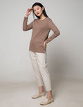 Phenomenal Long Sleeve T-Shirt Embossed Dot Stripe