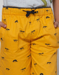 Little M Short Pants Woven Dino Tulang Double Rib
