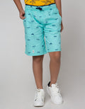 Little M Short Pants Woven Dino Tulang Double Rib
