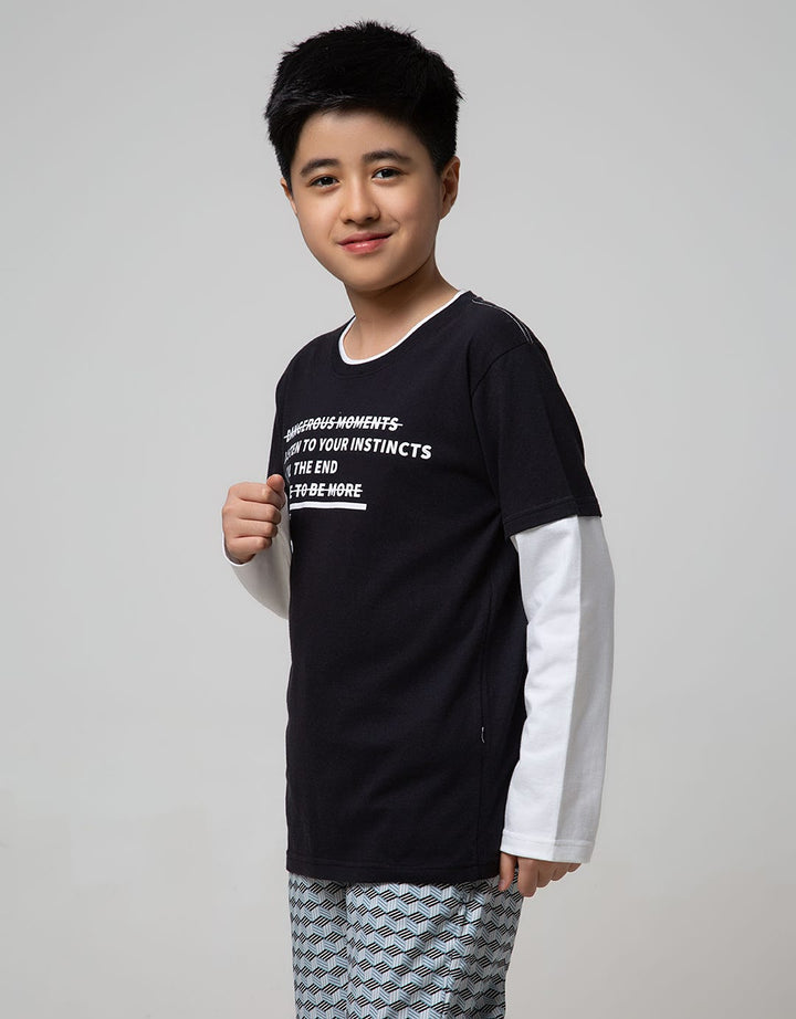 LS TSHIRT DOUBLE SLE