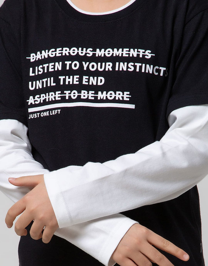 LS TSHIRT DOUBLE SLE