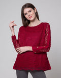 St. Yves Lace Christmans Women's Blouse