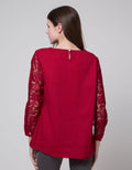 St. Yves Lace Christmans Women's Blouse