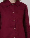 LS SHIRT BUTTON BACK