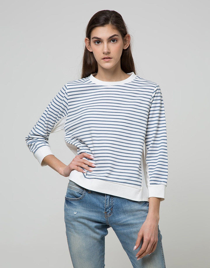SWEATSHIRT OLIVE TOP