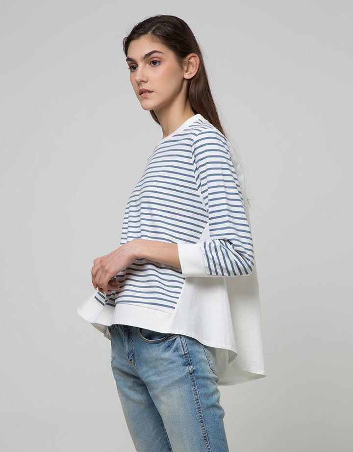 SWEATSHIRT OLIVE TOP