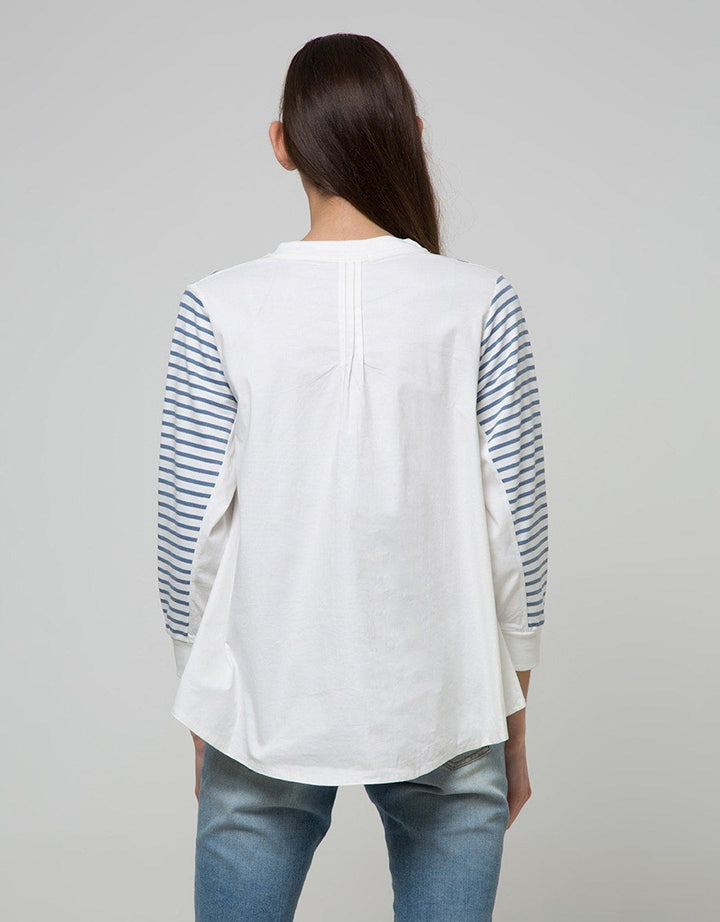 SWEATSHIRT OLIVE TOP