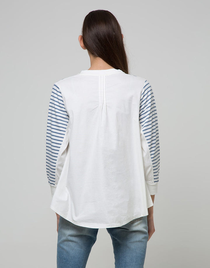 SWEATSHIRT OLIVE TOP