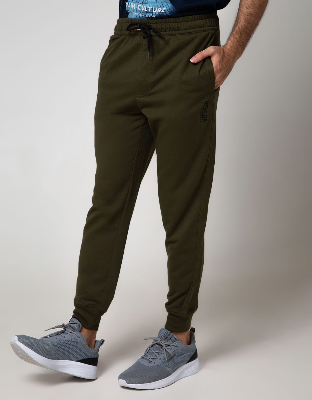 Nevada Knit Basic Jogger Pria