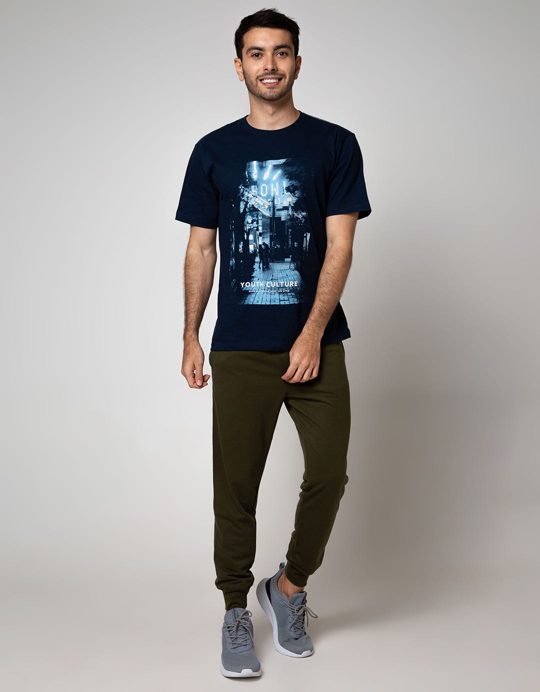 Nevada Knit Basic Jogger Pria