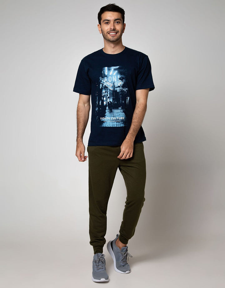 Nevada Knit Basic Jogger Pria