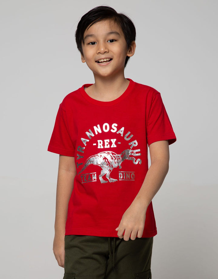 SS TSHIRT FOIL DINO