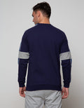 SWEATSHIRT LS-SOLID-