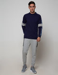 SWEATSHIRT LS-SOLID-
