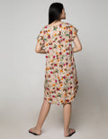 SS MIDI DRESS WHITE