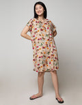 SS MIDI DRESS WHITE