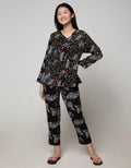 LS PYJAMA PANTS RED