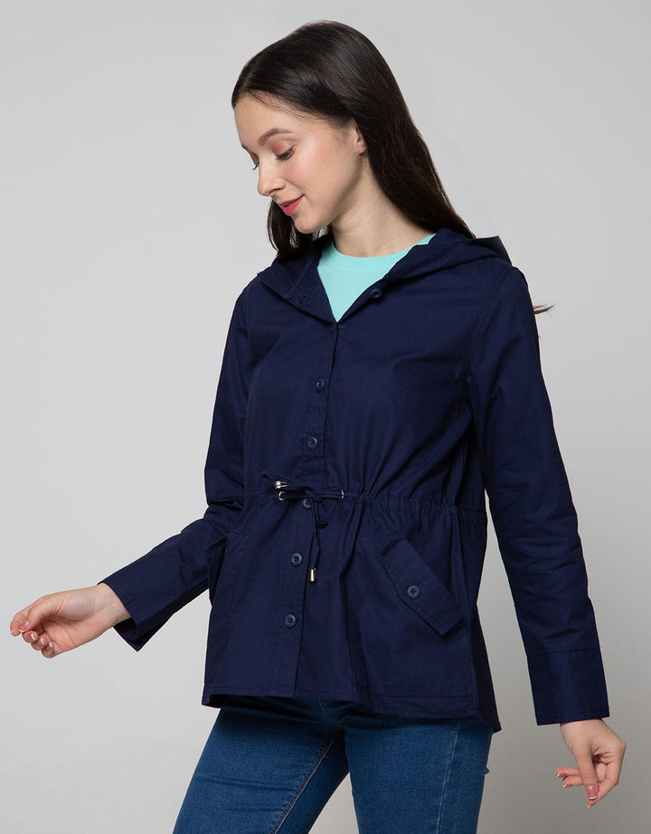 Nevada Long Sleeve Blouse Solid Jacket