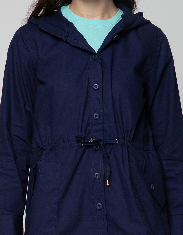 Nevada Long Sleeve Blouse Solid Jacket