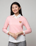 Disney Sweater Combo Woven Minn