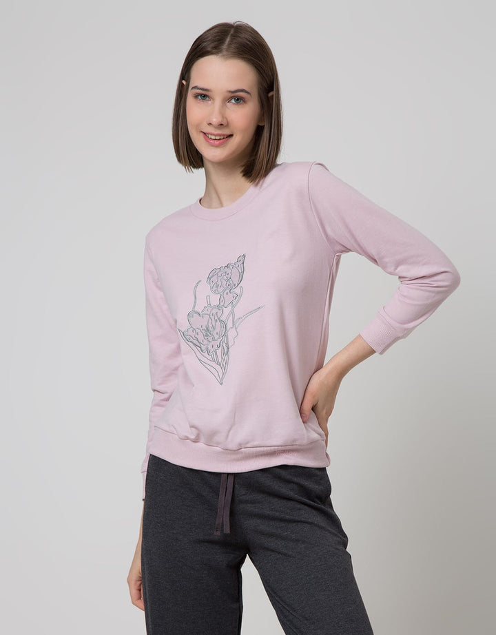 Nevada Sweatshirt Flower Lace