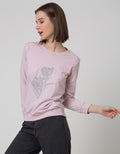 Nevada Sweatshirt Flower Lace