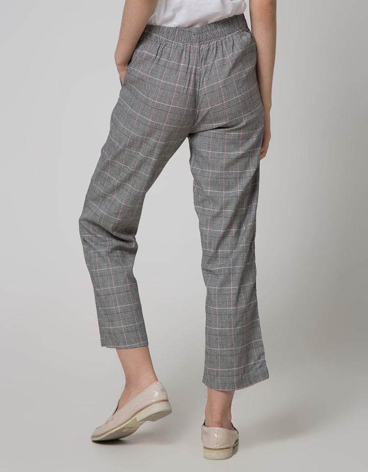 Details Long Pants Palazzo Hounds Pink With Tape