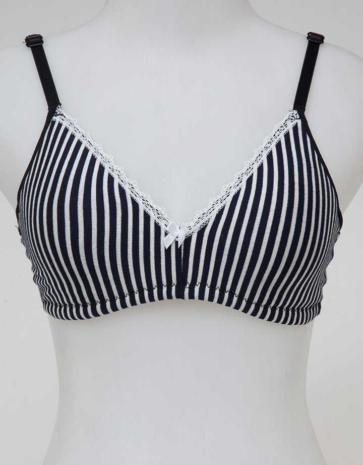 Nevada Non Push Up Regular Bra Small Stripes