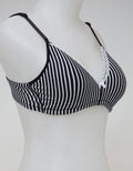 Nevada Non Push Up Regular Bra Small Stripes
