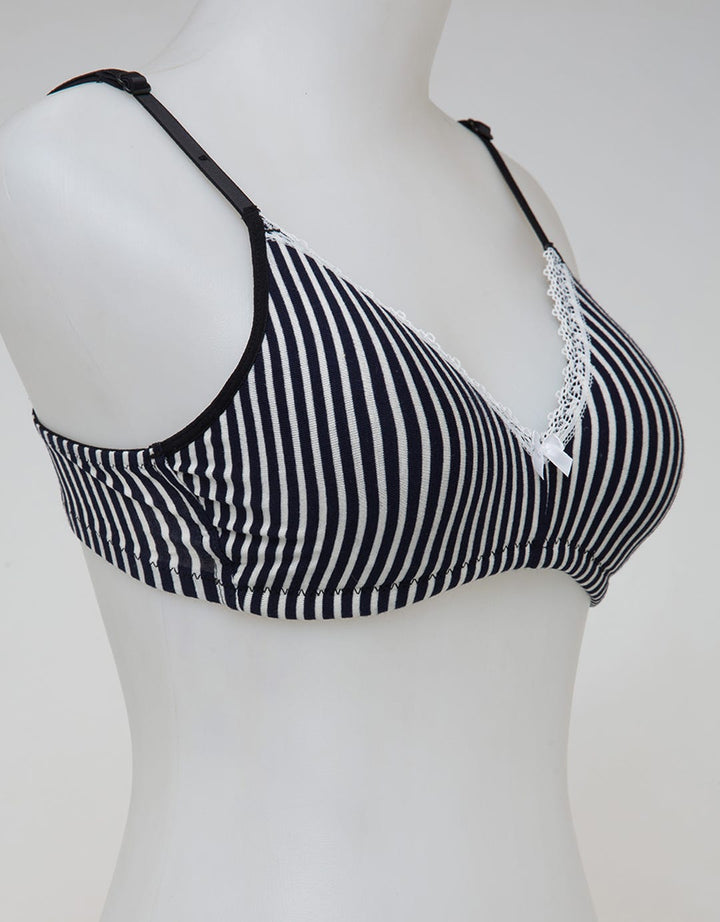 Nevada Non Push Up Regular Bra Small Stripes