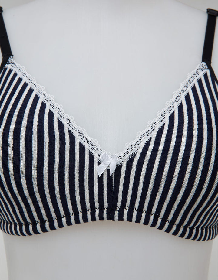 Nevada Non Push Up Regular Bra Small Stripes
